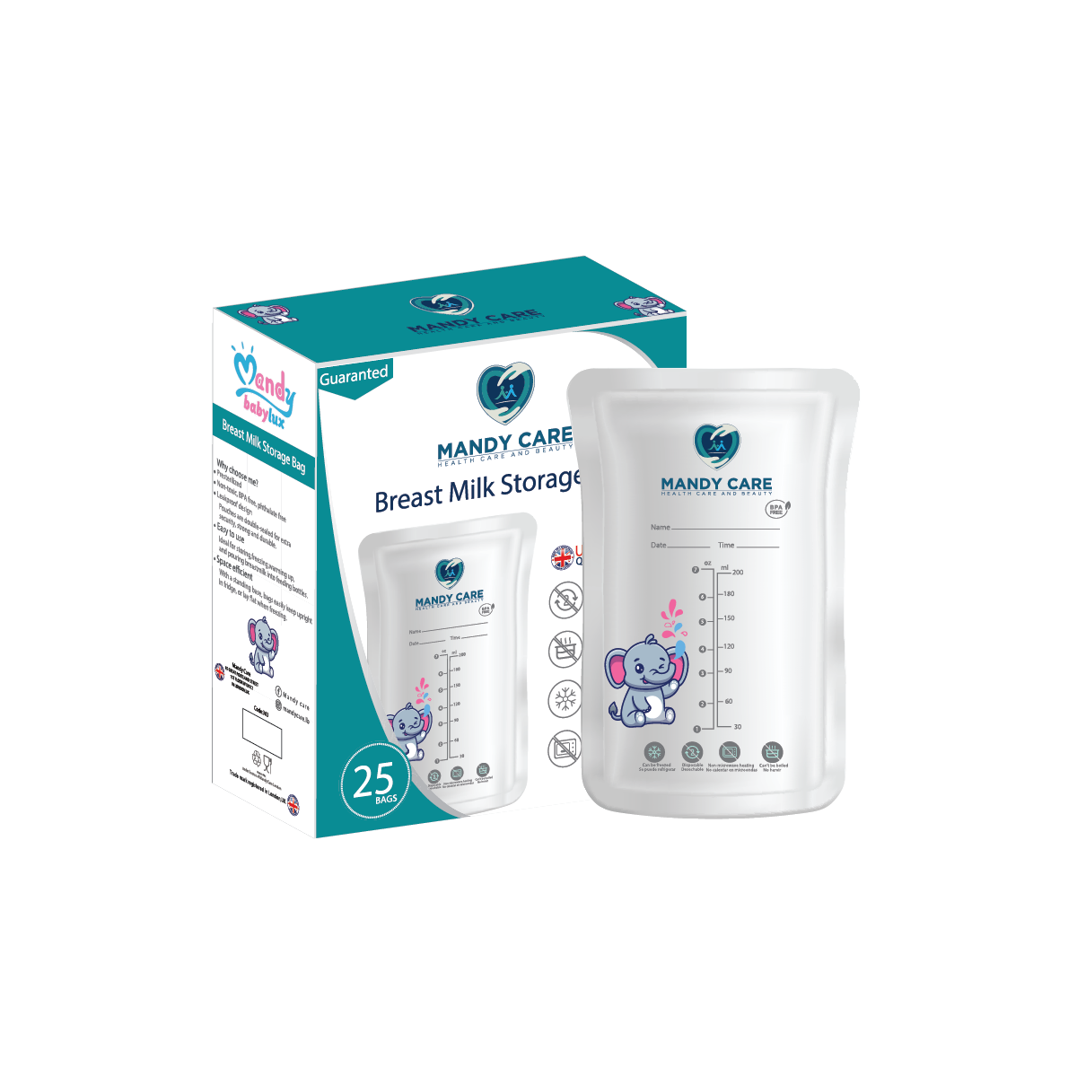 BREAST MILK STORAGE BAG