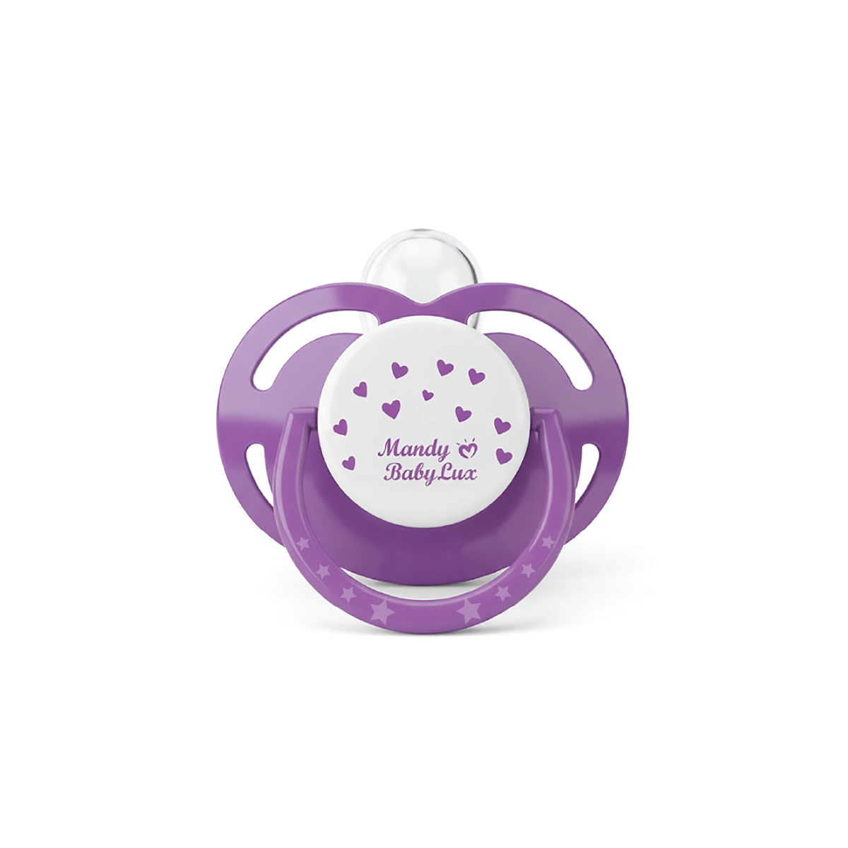 SILICONE PACIFIER WITH PROTECTIVE CAP