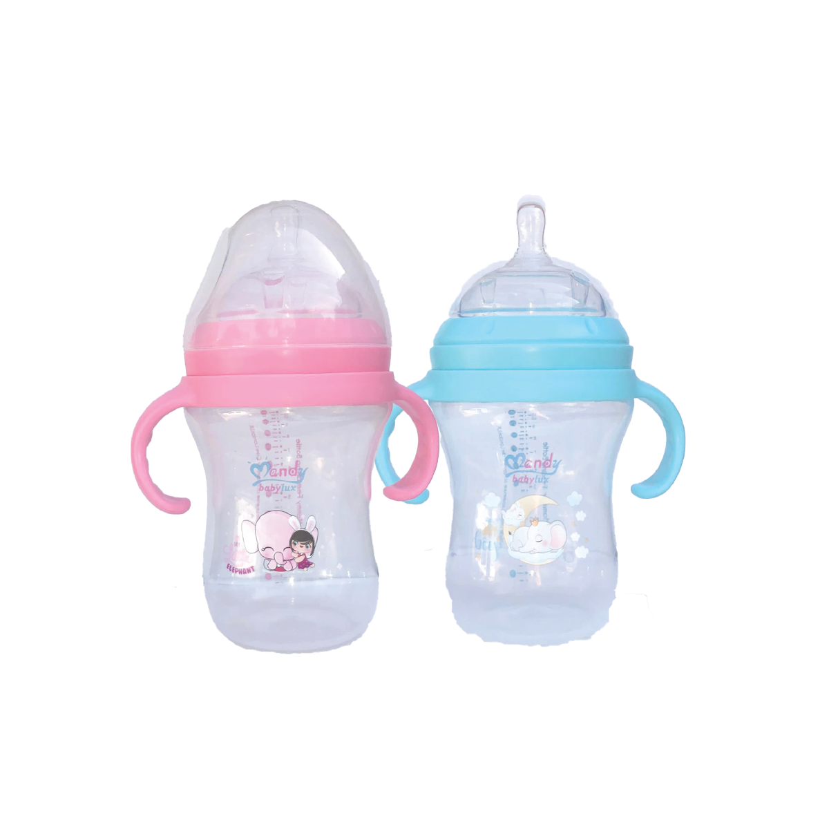 BABY FEEDING BOTTLES DOUBLE ANTI-COLIC SYSTEM