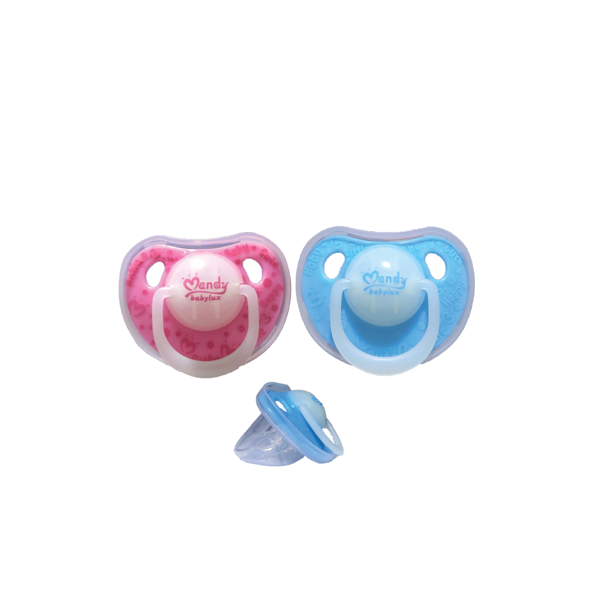 SILICONE PACIFIER WITH COVERS
